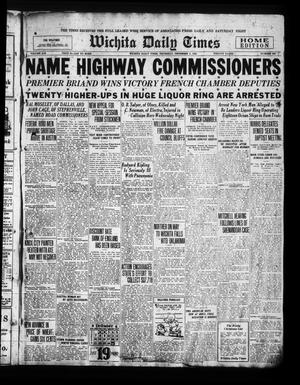 Wichita Daily Times (Wichita Falls, Tex.), Vol. 19, No. 204, Ed. 1 Thursday, December 3, 1925