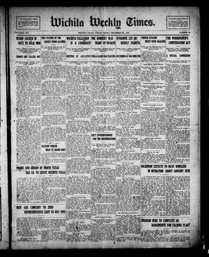 Wichita Weekly Times. (Wichita Falls, Tex.), Vol. 21, No. 28, Ed. 1 Friday, December 30, 1910