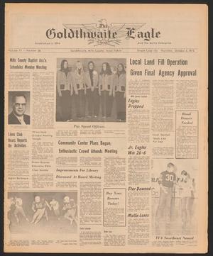 The Goldthwaite Eagle (Goldthwaite, Tex.), Vol. 77, No. 26, Ed. 1 Thursday, October 4, 1973