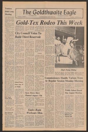 Primary view of object titled 'The Goldthwaite Eagle (Goldthwaite, Tex.), Vol. 88, No. 15, Ed. 1 Thursday, August 13, 1981'.