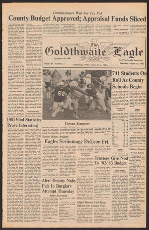 The Goldthwaite Eagle (Goldthwaite, Tex.), Vol. 89, No. 15, Ed. 1 Thursday, August 26, 1982