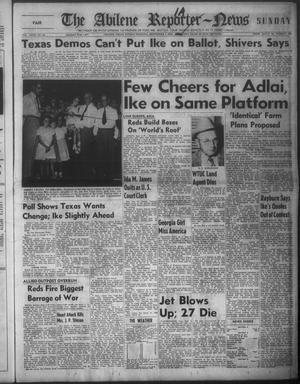 The Abilene Reporter-News (Abilene, Tex.), Vol. 72, No. 82, Ed. 1 Sunday, September 7, 1952