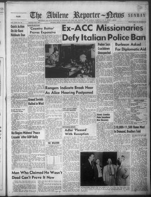 The Abilene Reporter-News (Abilene, Tex.), Vol. 72, No. 39, Ed. 1 Sunday, September 14, 1952