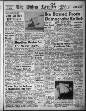 The Abilene Reporter-News (Abilene, Tex.), Vol. 72, No. 42, Ed. 1 Wednesday, September 17, 1952