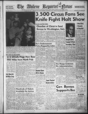 The Abilene Reporter-News (Abilene, Tex.), Vol. 72, No. 44, Ed. 1 Friday, September 19, 1952