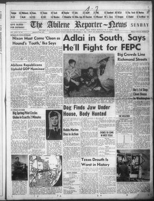 The Abilene Reporter-News (Abilene, Tex.), Vol. 72, No. 46, Ed. 1 Sunday, September 21, 1952