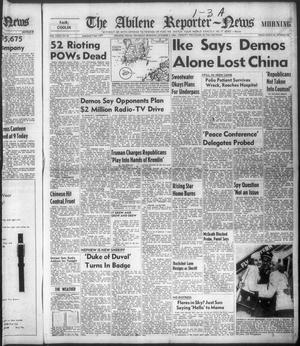 The Abilene Reporter-News (Abilene, Tex.), Vol. 72, No. 57, Ed. 1 Thursday, October 2, 1952