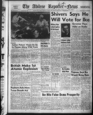 The Abilene Reporter-News (Abilene, Tex.), Vol. 72, No. 58, Ed. 1 Friday, October 3, 1952