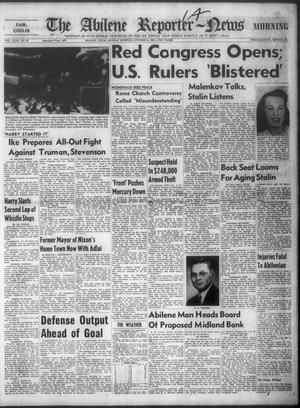 The Abilene Reporter-News (Abilene, Tex.), Vol. 72, No. 61, Ed. 1 Monday, October 6, 1952