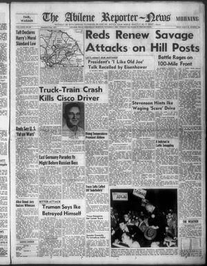 The Abilene Reporter-News (Abilene, Tex.), Vol. 72, No. 63, Ed. 1 Wednesday, October 8, 1952