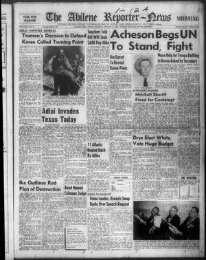 The Abilene Reporter-News (Abilene, Tex.), Vol. 72, No. 72, Ed. 1 Friday, October 17, 1952