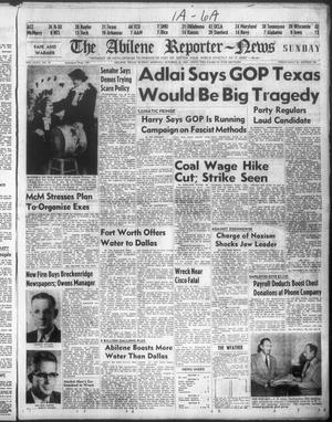 The Abilene Reporter-News (Abilene, Tex.), Vol. 72, No. 74, Ed. 1 Sunday, October 19, 1952