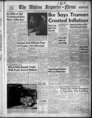 The Abilene Reporter-News (Abilene, Tex.), Vol. 72, No. 74, Ed. 1 Thursday, October 23, 1952