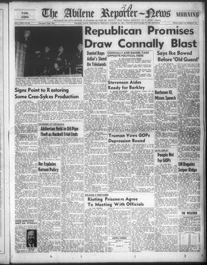 The Abilene Reporter-News (Abilene, Tex.), Vol. 72, No. 80, Ed. 1 Wednesday, October 29, 1952