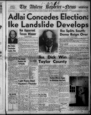 The Abilene Reporter-News (Abilene, Tex.), Vol. 72, No. 87, Ed. 1 Wednesday, November 5, 1952