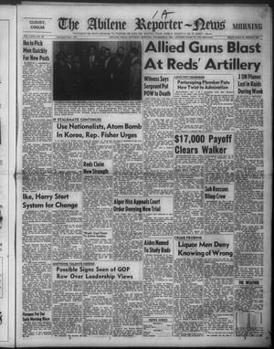 The Abilene Reporter-News (Abilene, Tex.), Vol. 72, No. 90, Ed. 1 Saturday, November 8, 1952