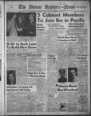Primary view of object titled 'The Abilene Reporter-News (Abilene, Tex.), Vol. 72, No. 119, Ed. 1 Sunday, December 7, 1952'.