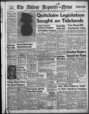 The Abilene Reporter-News (Abilene, Tex.), Vol. 72, No. 154, Ed. 1 Friday, January 9, 1953