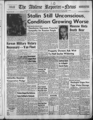 The Abilene Reporter-News (Abilene, Tex.), Vol. 72, No. 209, Ed. 1 Thursday, March 5, 1953