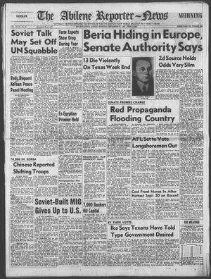 The Abilene Reporter-News (Abilene, Tex.), Vol. 73, No. 97, Ed. 1 Monday, September 21, 1953