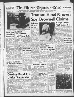 The Abilene Reporter-News (Abilene, Tex.), Vol. 73, No. 144, Ed. 1 Saturday, November 7, 1953