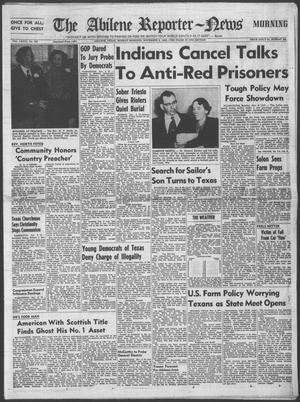 The Abilene Reporter-News (Abilene, Tex.), Vol. 73, No. 146, Ed. 1 Monday, November 9, 1953