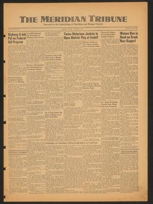 Primary view of object titled 'The Meridian Tribune (Meridian, Tex.), Vol. 57, No. 22, Ed. 1 Friday, October 6, 1950'.