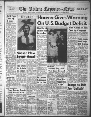 The Abilene Reporter-News (Abilene, Tex.), Vol. 73, No. 306, Ed. 1 Sunday, April 18, 1954