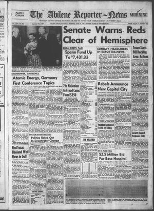 Primary view of object titled 'The Abilene Reporter-News (Abilene, Tex.), Vol. 63, No. 372, Ed. 1 Saturday, June 26, 1954'.