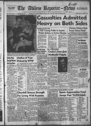 Primary view of object titled 'The Abilene Reporter-News (Abilene, Tex.), Vol. 63, No. 373, Ed. 1 Sunday, June 27, 1954'.