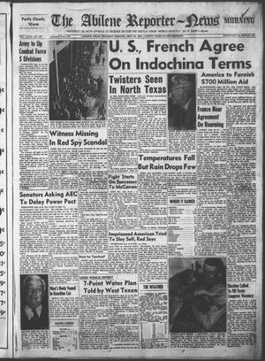 Primary view of object titled 'The Abilene Reporter-News (Abilene, Tex.), Vol. 74, No. 105, Ed. 1 Thursday, September 30, 1954'.
