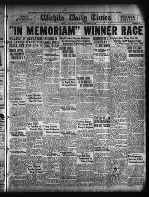 Wichita Daily Times (Wichita Falls, Tex.), Vol. 17, No. 173, Ed. 1 Saturday, November 3, 1923