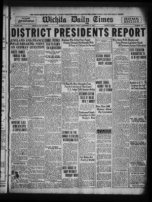 Wichita Daily Times (Wichita Falls, Tex.), Vol. 17, No. 186, Ed. 1 Friday, November 16, 1923