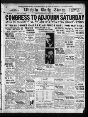 Wichita Daily Times (Wichita Falls, Tex.), Vol. 18, No. 21, Ed. 1 Tuesday, June 3, 1924