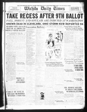 Wichita Daily Times (Wichita Falls, Tex.), Vol. 18, No. 48, Ed. 1 Monday, June 30, 1924