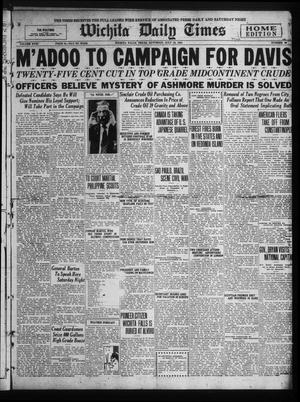 Wichita Daily Times (Wichita Falls, Tex.), Vol. 18, No. 60, Ed. 1 Saturday, July 12, 1924