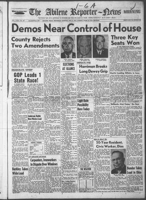 The Abilene Reporter-News (Abilene, Tex.), Vol. 74, No. 137, Ed. 1 Wednesday, November 3, 1954