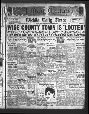 Wichita Daily Times (Wichita Falls, Tex.), Vol. 18, No. 225, Ed. 1 Wednesday, December 24, 1924