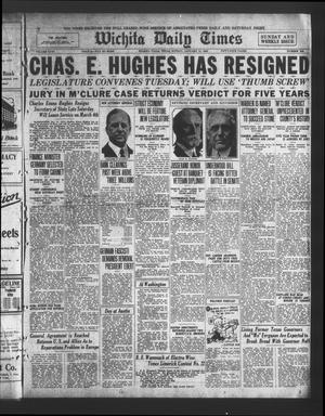 Primary view of object titled 'Wichita Daily Times (Wichita Falls, Tex.), Vol. 18, No. 243, Ed. 1 Sunday, January 11, 1925'.