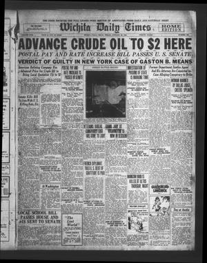 Wichita Daily Times (Wichita Falls, Tex.), Vol. 18, No. 262, Ed. 1 Friday, January 30, 1925