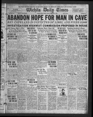 Wichita Daily Times (Wichita Falls, Tex.), Vol. 18, No. 271, Ed. 1 Sunday, February 8, 1925
