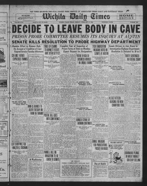 Wichita Daily Times (Wichita Falls, Tex.), Vol. 18, No. 280, Ed. 1 Tuesday, February 17, 1925