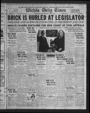 Wichita Daily Times (Wichita Falls, Tex.), Vol. 18, No. 295, Ed. 1 Wednesday, March 4, 1925