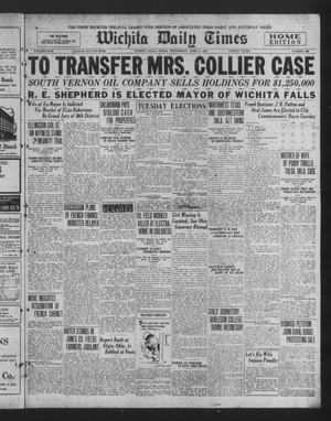 Wichita Daily Times (Wichita Falls, Tex.), Vol. 18, No. 330, Ed. 1 Wednesday, April 8, 1925