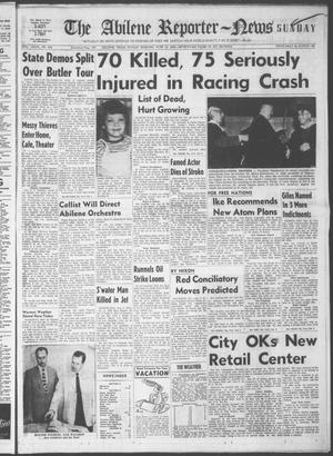 Primary view of object titled 'The Abilene Reporter-News (Abilene, Tex.), Vol. 74, No. 358, Ed. 1 Sunday, June 12, 1955'.