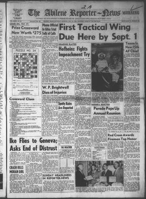 Primary view of object titled 'The Abilene Reporter-News (Abilene, Tex.), Vol. 74, No. 28, Ed. 1 Saturday, July 16, 1955'.