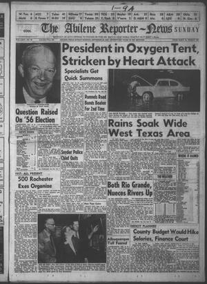 Primary view of object titled 'The Abilene Reporter-News (Abilene, Tex.), Vol. 75, No. 92, Ed. 1 Sunday, September 25, 1955'.
