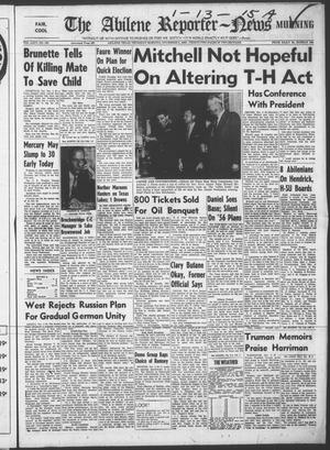 The Abilene Reporter-News (Abilene, Tex.), Vol. 75, No. 133, Ed. 1 Thursday, November 3, 1955