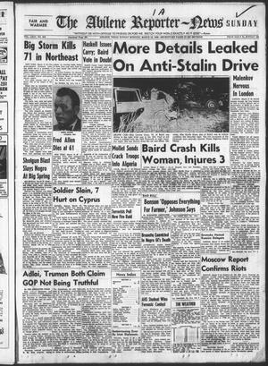 The Abilene Reporter-News (Abilene, Tex.), Vol. 75, No. 268, Ed. 1 Sunday, March 18, 1956