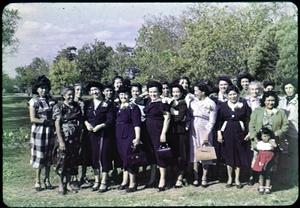 [Photograph of Women at a Conference]